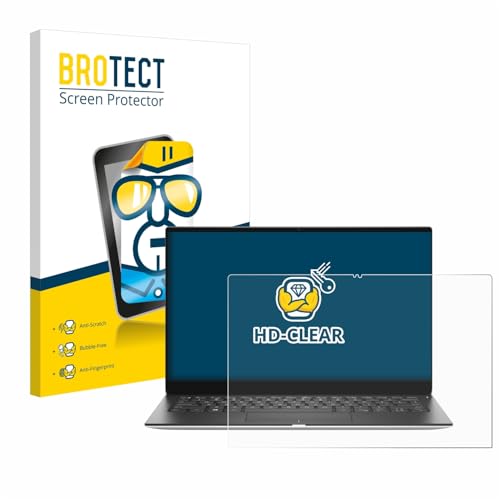 BROTECT Schutzfolie für Dell XPS 13 9310 2-in-1 Displayschutz Folie Made in Germany, Ultra-Klar