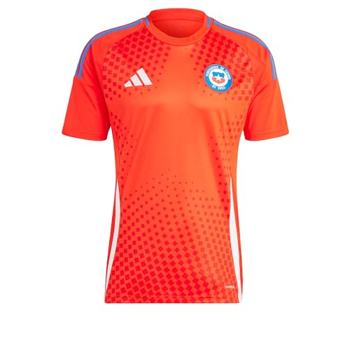 adidas Herren Chile Home Shirt 2024 Erwachsene, rot, XL