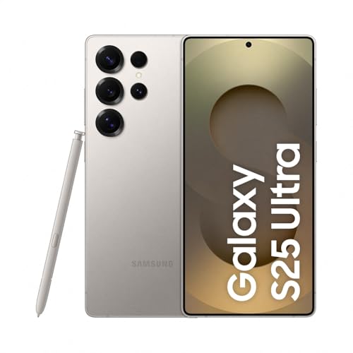 Samsung Galaxy S25 Ultra AI Smartphone mit Galaxy AI, Ohne Vertrag, Handy mit Android, 12 GB RAM, 512 GB Speicher, 200-MP-Kamera, Titanium Gray, 3 Jahre Herstellergarantie [Exklusiv auf Amazon]