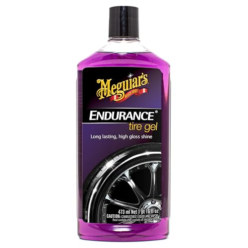 Meguiar's Reifenpflege, Endurance High Gloss für Autoreifen - Langanhaltendes Reifenglanz, 473ml - G7516EU