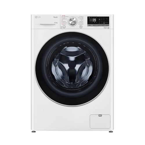 LG Electronics F6WV710P1 Waschmaschine | 10,5 kg AI DD Steam TurboWash 360° |1560 Umdrehungen| ThinQ | Neue Wohlfühl-Trommel | Weiß
