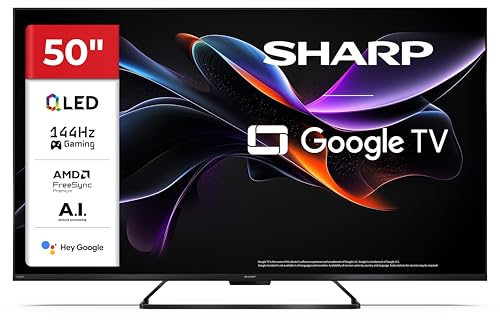 SHARP 50HR7365E – Google TV, 50