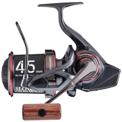 Daiwa 20TNBASIA45SCW-QD Angelrolle für Karpfenangeln, 20 Tournament Basia 45 SCW QD