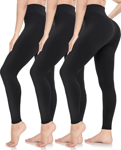 ACTINPUT Leggings Damen High Waist Leggins Blickdicht Sportleggings Lang Elastische Yogahose Laufhose Für Sport Gym Yoga