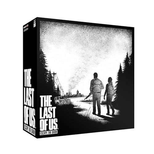 Themeborne The Last of Us: Escape the Dark, Brettspiel, ab 14 Jahren, 1–5 Spieler, 60–90 Minuten Spieldauer