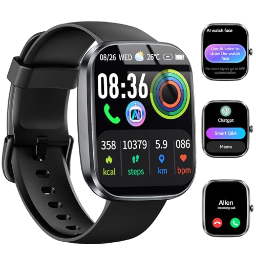 uaue Smartwatch Herren Damen, 1.91