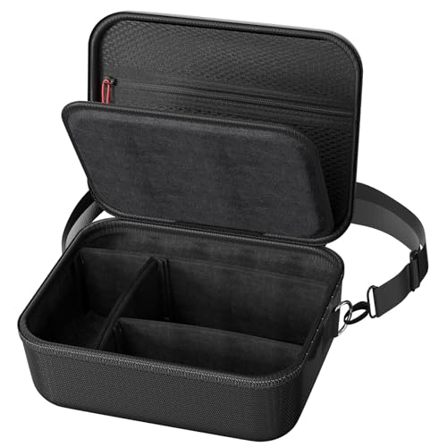 ProCase Kameratasche für Canon EOS 2000D/250D/EOS R10/R7 Spiegelreflexkamera, Digitalkamera Tasche für Canon Rebel T7/EOS R100/R50/DSLR/SLR/Nikon/Sony/Spiegellose Camera Digitalkameratasche -Schwarz