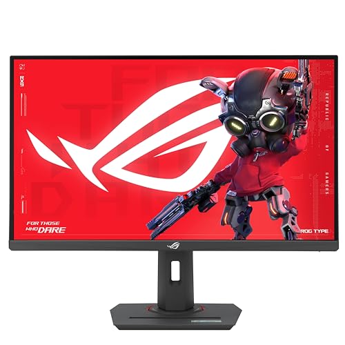 ASUS ROG Strix XG27ACS 27 Zoll USB-C Gaming Monitor (2560x1440, 180Hz, 1ms Reaktionszeit, Fast IPS, G-Sync Compatible, HDR, HDMI, DisplayPort, USB-C Power Delivery)
