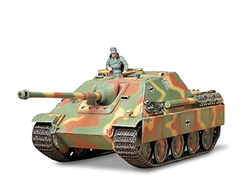 TAMIYA 35203 1:35 Dt. SdKfz.173 Jagdpanther Spät.(1), Modellbausatz,Plastikbausatz, Bausatz zum Zusammenbauen, detaillierte Nachbildung Mittel