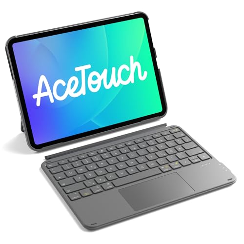 Inateck Hülle mit Tastatur,Ultraleichte Tastatur für iPad 10/11 Generation A16 2025 11 Zoll,iPad Air 11