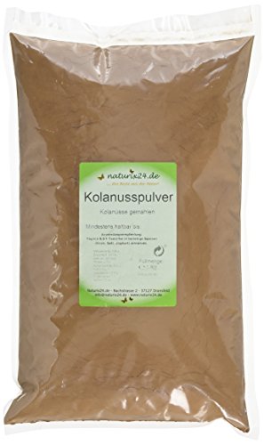 Naturix24 Kolanuss Pulver, Kolanüsse gemahlen – Beutel, 1er Pack (1 x 1 kg)