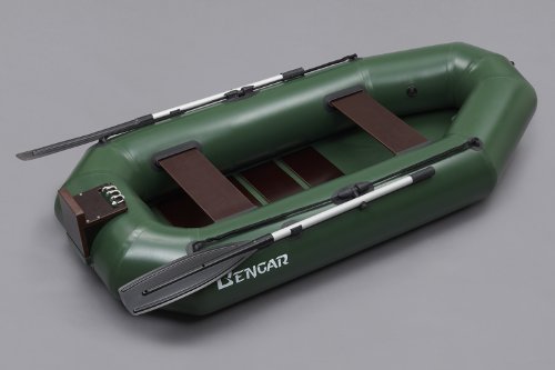 Bengar Schlauchboot Set L-240 Lotus 240, ideal geeignet als Angelboot in dunkelgrün