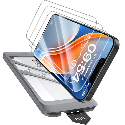 TAURI 3 Stück für iPhone 13 Panzerglas 6,1