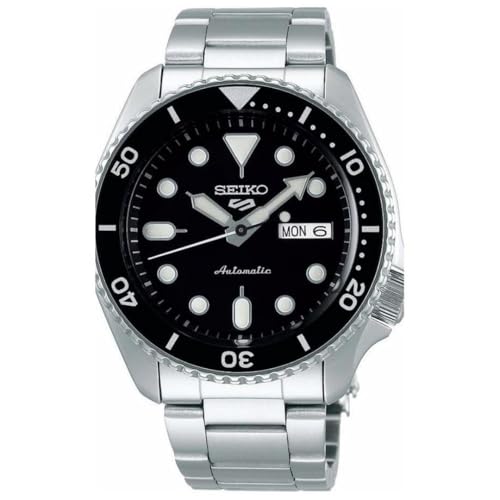 Seiko 5 Sports Herren-Uhr Edelstahl mit Metallband SRPD55K1
