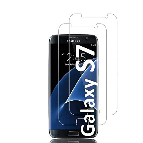 [2 Stück] Panzer Schutz Glas kompatibel mit Samsung Galaxy S7 NanoTech Displayschutzfolie, Schutzfolie 9H Glas Folie,100% Fingerabdrucksensor