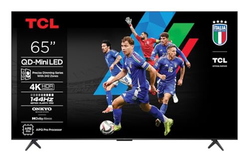 TCL C6K 65C6K Fernseher 165,1 cm (65 Zoll) 4K Ultra HD Smart TV WiFi Metallic