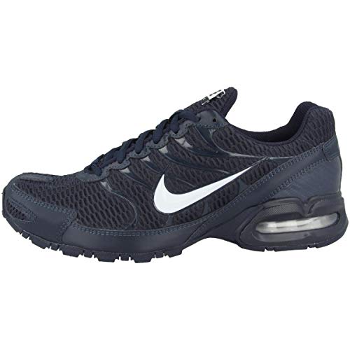 Nike Herren Air Max Torch 4 Laufschuh (11, White/Hyper Blue-Black)
