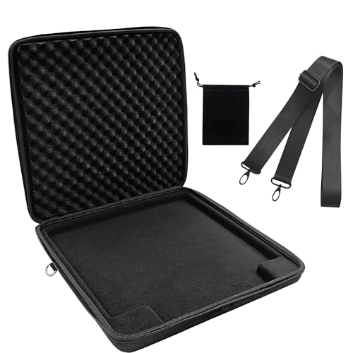 Musiin Protective Case for Audio Workstation Controller, Compatible with Ableton Push 3, with Hangers, Eva-Shell and Fleecefutter for Protection of The Device Before Damage