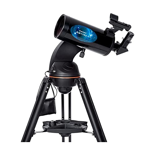 Celestron 22202 Astro-Fi 102 WiFi Wireless Reflector Telescope, Black