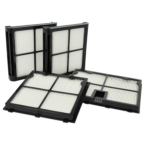 vhbw 4X HEPA 13 Filterpad kompatibel mit Dolphin E 25, 20, 10 Poolsauger, Poolroboter - Feinfilter