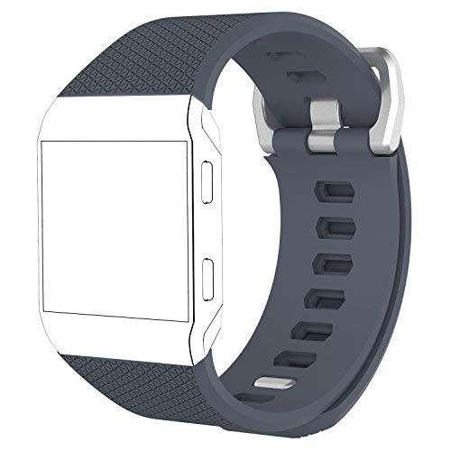 iFeeker Fitbit Ionic Smartwatch Ersatz Armband Zubehör Weich Silikon Sport Armband Gurt für Fitbit Ionic Fitness Smart Watch