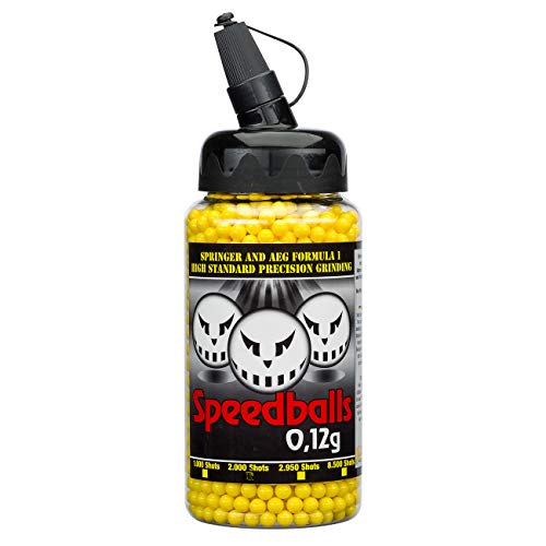 Speedballs Softairkugeln New Formula BBS 0,12g 2.000er Speedloader gelb