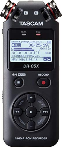 Tascam DR-05X – Tragbarer Stereo-Audiorecorder und USB-Interface