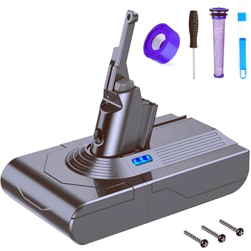 FLYLINKTECH Ersatz Batterie Dyson Serie Vakuumreiniger V8-6000mAh