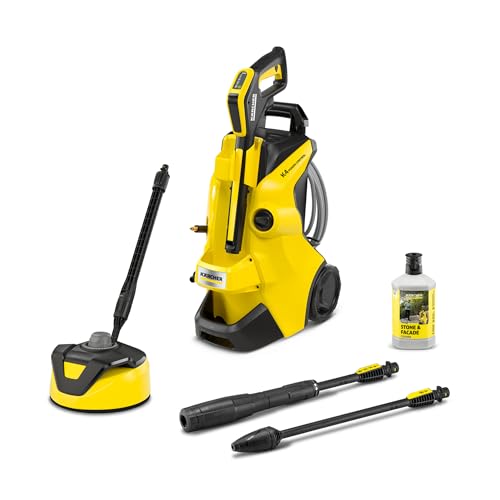 Kärcher Hochdruckreiniger K 4 Power Control Flex Home, Druck: max. 130 bar, PremiumFlex-Schlauch, inkl. Home-Kit, gelb