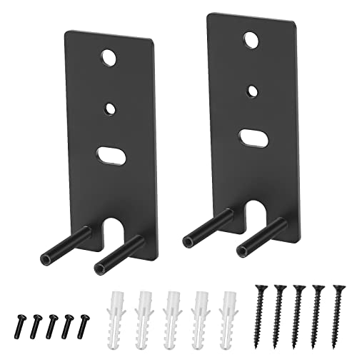 STEEIRO Paar Stahl Wandhalterung für Lautsprecher für Bose OmniJewel Lifestyle 650 Home Speaker Halterungen Ersatz (Schwarz)