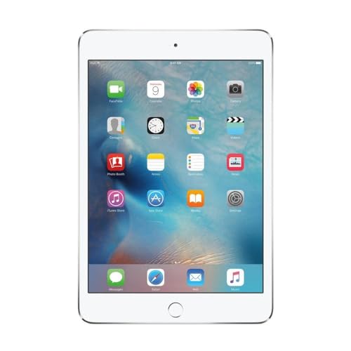 Apple iPad Mini 4 32GB 4G - Silber - Entriegelte (Generalüberholt)