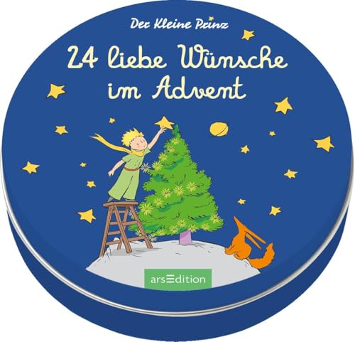 Adventskalender in der Dose. Der Kleine Prinz. 24 liebe Wünsche im Advent: 24 stimmungsvolle Sprüche und Zitate