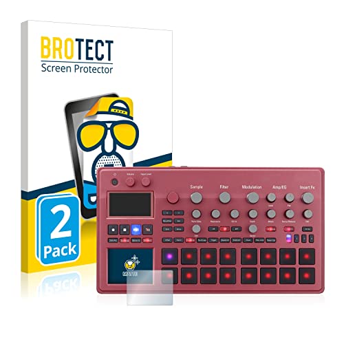 BROTECT Entspiegelungs-Schutzfolie für KORG electribe Sampler (2 Stück) Matte Displayschutz-Folie, Anti-Reflex, Anti-Fingerprint