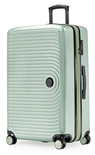 Hauptstadtkoffer Mitte - Großer Hartschalenkoffer, TSA, 4 Rollen, Check-In Gepäck mit 8 cm Volumenerweiterung, 77cm, 130 Liter, Mint