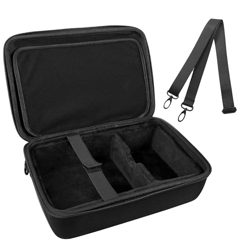 Musiin Audio-Interface-Tragetasche, kompatibel mit Apollo Twin X DUO Gen 2/QUAD Gen 2, ausgestattet mit Komfortgriff und verstellbarem Schultergurt, geeignet für Reisen (schwarz)