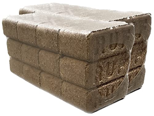 Holz-Briketts 20 kg - Brennholz Kaminholz Lange Glutdauer