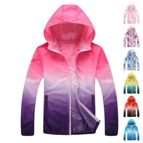 Steppjacke Damen Leicht, Trachtenjacke Damen, Übergangsjacke Leicht Sommerjacke Mit Kapuze Große Größen Wasserdichte Jacke Outdoor Dünn Windjacke Sommer, Top Deals Des Tages