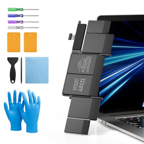 Akku für MacBook Pro 13 Zoll Retina A1502 (Mitte 2014 Early 2015 Late 2013), Laptop Akku A1493 A1582 7000mAh (Upgraded 6.2 Versionen)