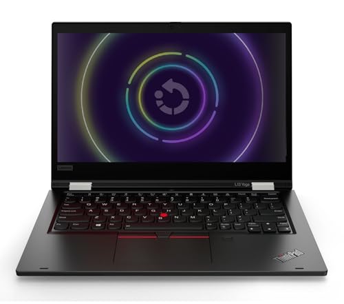 Lenovo ThinkPad L13 Yoga G1 Laptop | 13,3 Zoll | 1920 x 1080 Touch | Intel Core i5-10210U | 16 GB DDR4 RAM | 256 GB NVMe | DE-QWERTZ | Windows 11 Pro | 1 Jahr Garantie | (Generalüberholt)