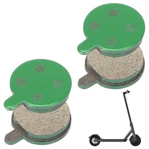 VZU 4 Stück E Scooter Bremsbeläge für Xiaomi M365 Pro, 1S, Essential, Pro 2 Electric Scooter, E Scooter Bremse Ersatzteile, Electric Scooter Zubehör