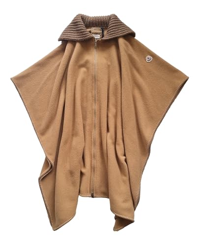 Moncler Damen Wollumhang CAPE I20933G00005 OU134 Camel, beige, Einheitsgröße