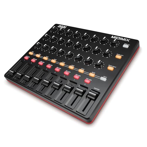 Akai Professional Midimix - Voll Zuweisbarer, Portabler MIDI Mixer und DAW Controller