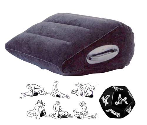 Aufblasbares Liebeskissen Sex-positions Kissen Sexmöbel Sexkissen mit Griff BDSM Fesseln Mit 12 Positionen Verführungs Sex-Würfel