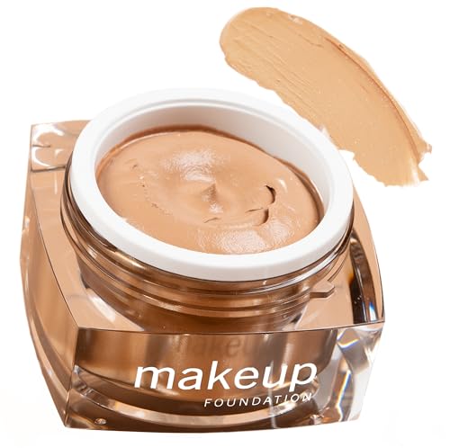 EGYPT-WONDER 4-in-1 Make-up Mousse – Mattierende Foundation mit Pflege & Primer-Effekt – Wasserresistent & Langanhaltend – Für einen ebenmäßigen, natürlichen Teint – Made in Germany