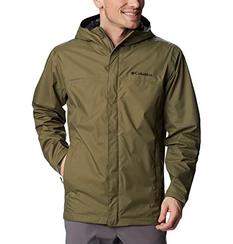 Columbia Herren Watertight 2 Jacket Wasserdichte Regenjacke, Stone Green, L EU