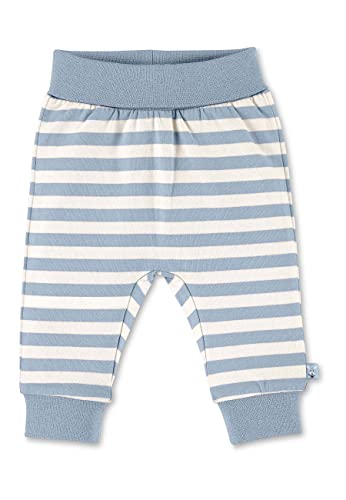 Sterntaler Baby - Jungen Gots Emmi Babyhose, Hellblau, 50 EU