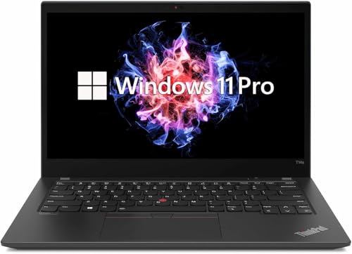 Lenovo Thinkpad T14s Gen 2 Business Laptop, 14 Zoll FHD (1920x1080), Intel Core i5-1145G7, 16 GB RAM, 512 GB SSD, QWERTY Tastatur, Windows 11 Pro (Generalüberholt)