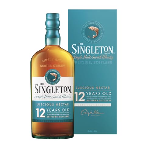 The Singleton 12 Jahre | Single Malt Scotch Whisky | aromatischer| Geschenkempfehlung | handgefertigt aus der schottischen Speyside | 40% vol | 700ml Einzelflasche |