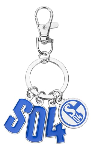 FC Schalke 04 Schlüsselanhänger Charms - S04 -