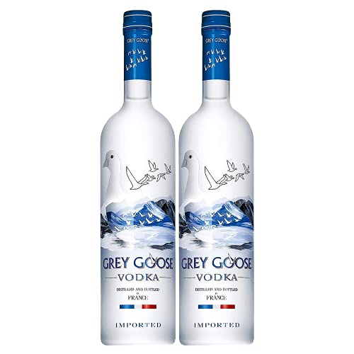 2 x Grey Goose Vodka 40% 0,7l Flasche